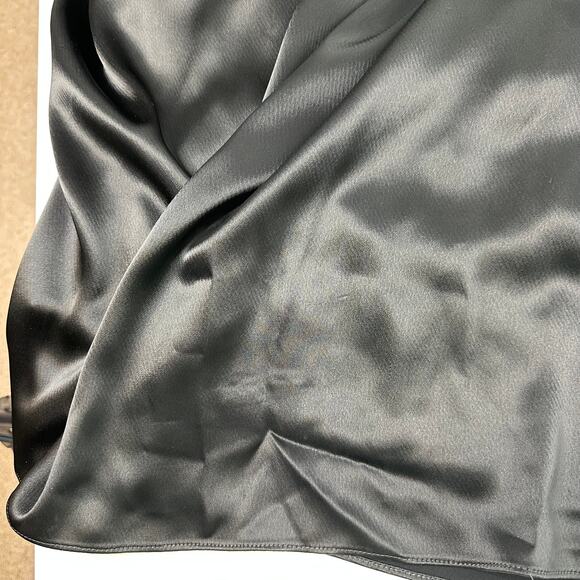 ABS by Allen Schwartz Black & White Lace Top Halter Formal Gown Womens Size 4 - Picture 11 of 16